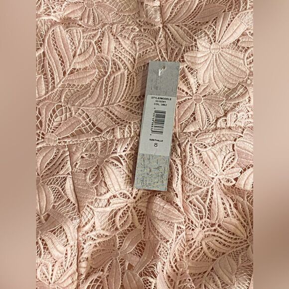 Kay Unger Angelina Lace Midi-Dress size 8 - Picture 12 of 12